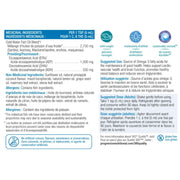 Progressive OMEGESSENTIAL FISH OIL, 500ml Nutrition Panel - SupplementSource.ca