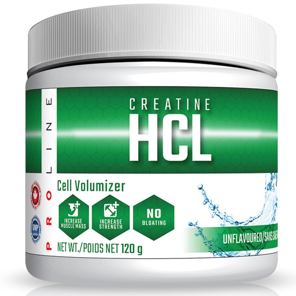 Proline Advanced Nutrition Creatine HCL 120g Unflavoured - SupplementSource.ca