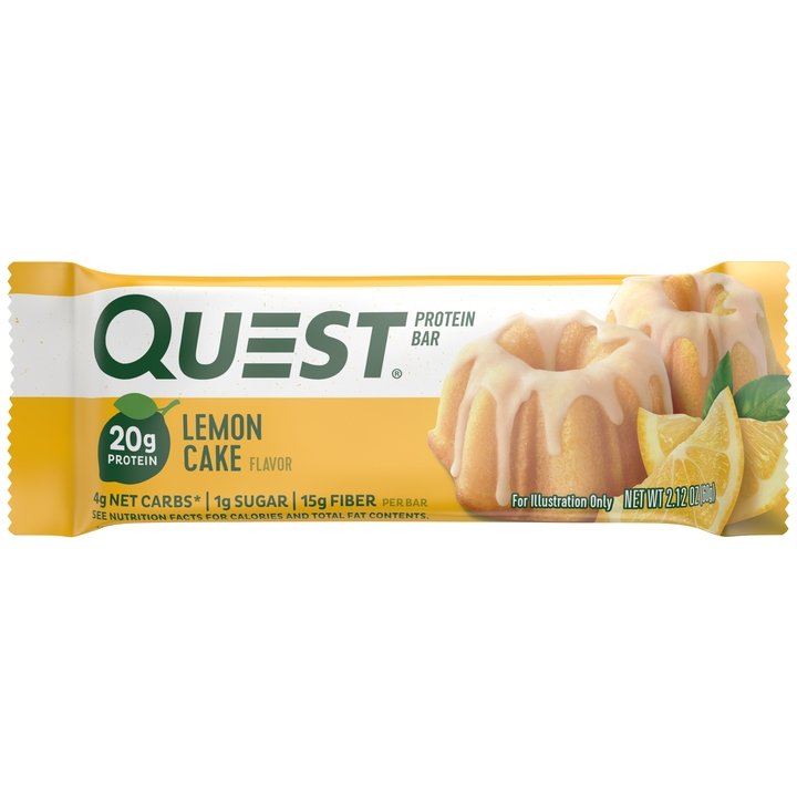 Quest Bars Lemon Cake - SupplementSource.ca is your low carb source