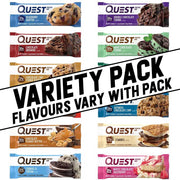 Quest BARS, 12 Bars/Box - Variety Pack - Many Flavors - SupplementSource.ca