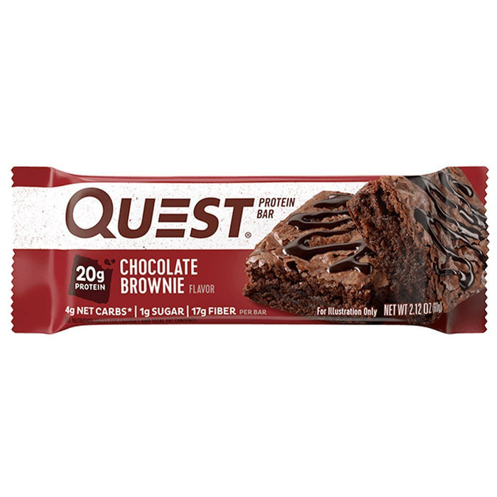 Quest Bars Chocolate Brownie - SupplementSource.ca is your low carb source