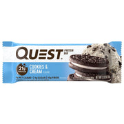 Quest Bars Cookies and Cream - SupplementSource.ca is your low carb source