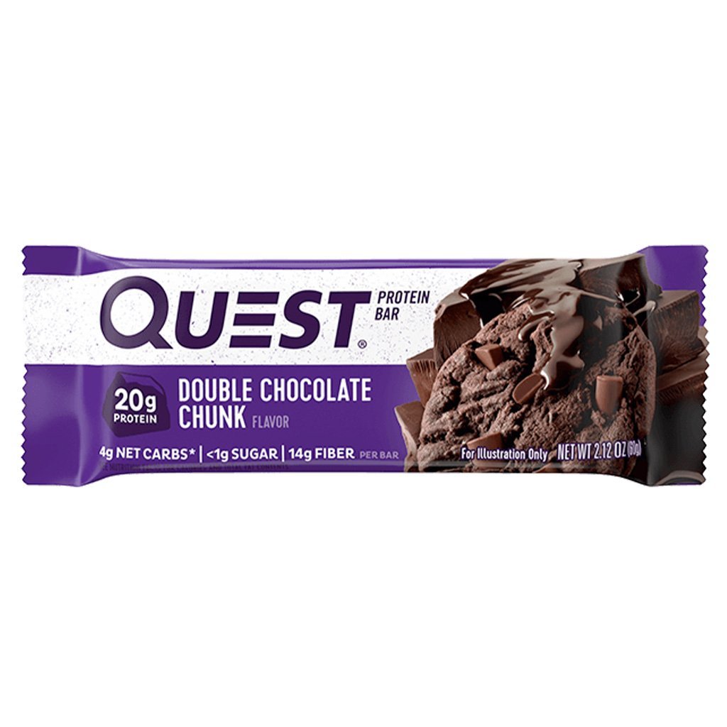 Quest Bars Double Chocolate Chunk - SupplementSource.ca is your low carb source