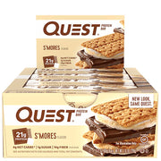 Quest Bars S'mores Low Net Carb Bars -  SupplementSource.ca