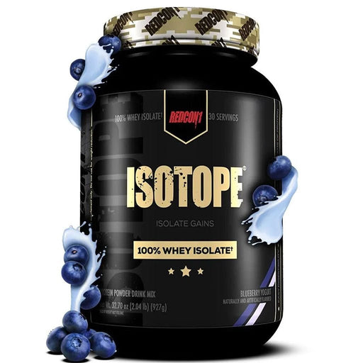 RedCon1 ISOTOPE 100% Whey Isolate, 2lbs Blueberry Yogurt - SupplementSource.ca