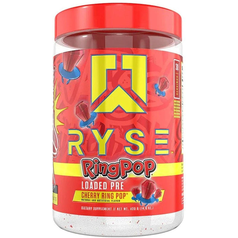 Ryse Loaded Pre 60 Servings Cherry Ring Pop - SupplementSource.ca