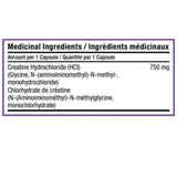 SD Pharmaceuticals CREATINE HCL, 120 Caps Nutritional Panel - SupplementSourceca
