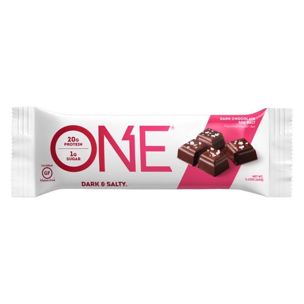 ONE Brand One Protein Bar Dark Chocolate Sea Salt Single Bar - SupplementSource.ca