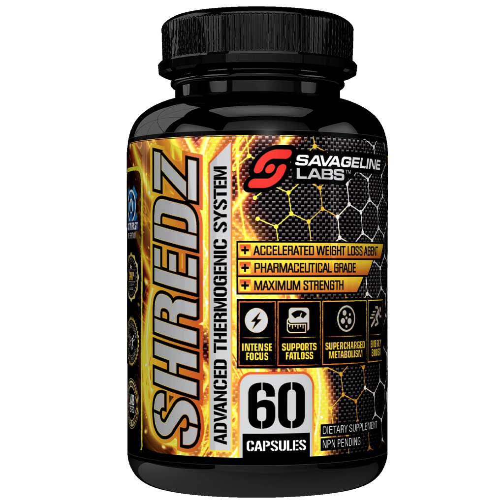 SavageLine Labs Savage Shredz 60 Capsules - SupplementSource.ca