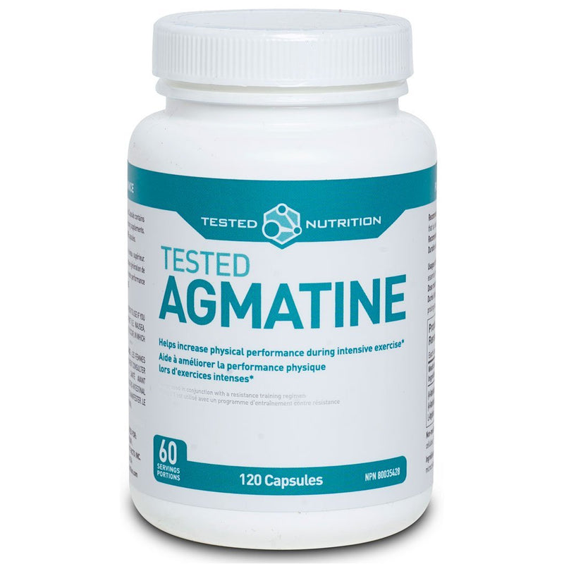 Tested Nutrition AGMATINE, 120 Caps