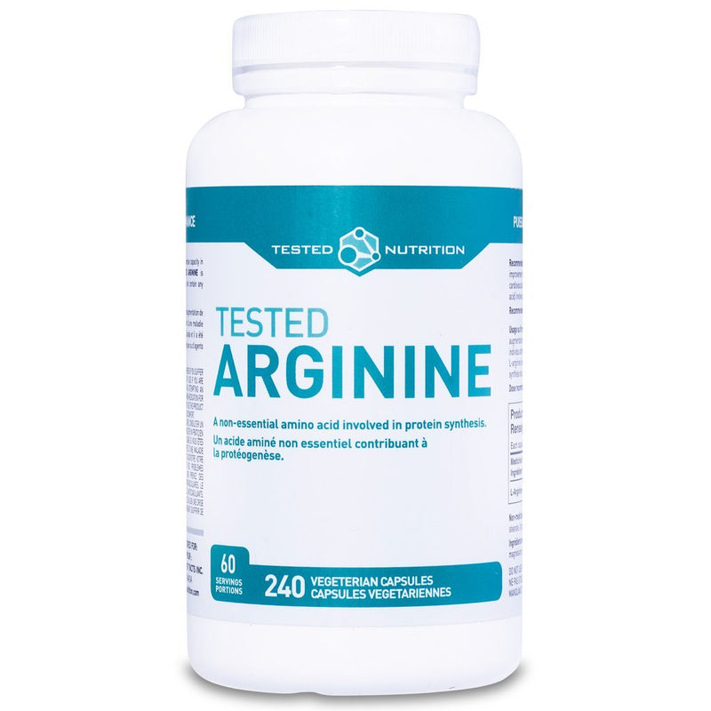 Tested Nutrition ARGININE, 240 Caps