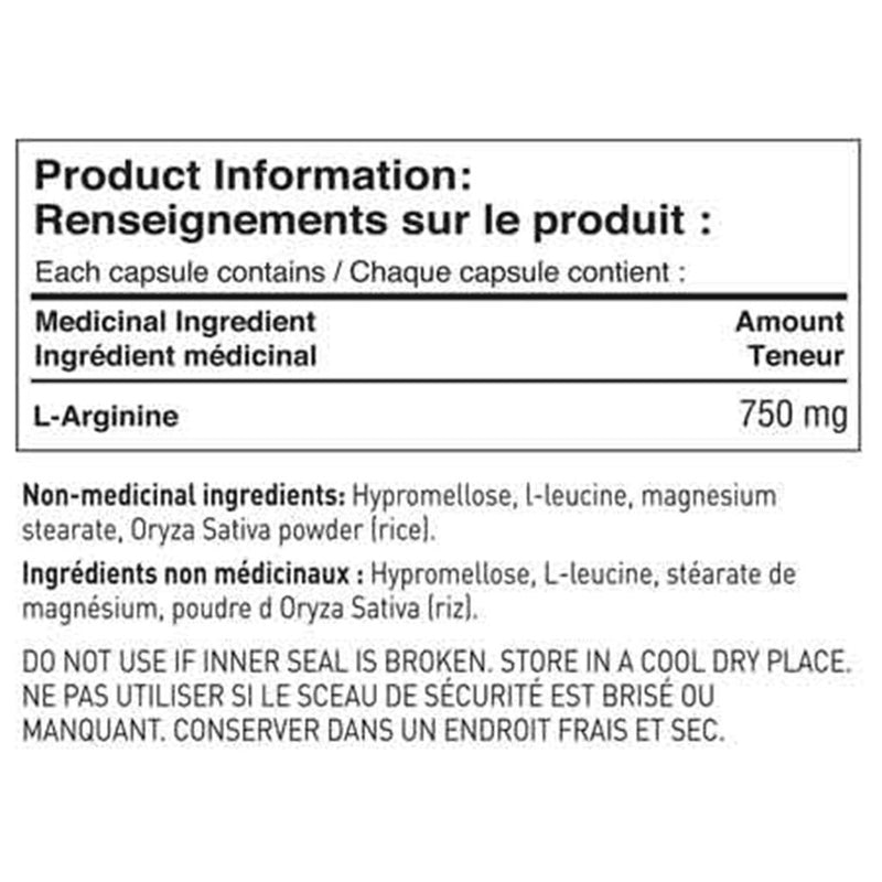 Tested Nutrition ARGININE, 240 Caps