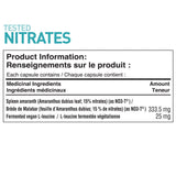 Tested Nutrition Nitrates Nutritional Panel - SupplementSource.ca