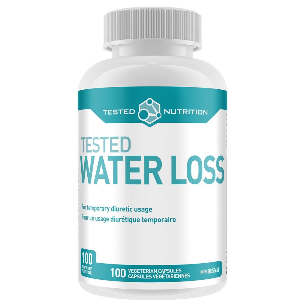 Tested Nutrition Water Loss 100 Vcaps - SupplementSource.ca