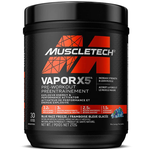 MuscleTech Vapor X5 Pre Workout Powder - SupplementSource.ca