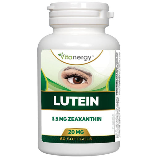 Vitanergy LUTEIN 20mg, 60 Softgels - SupplementSource.ca