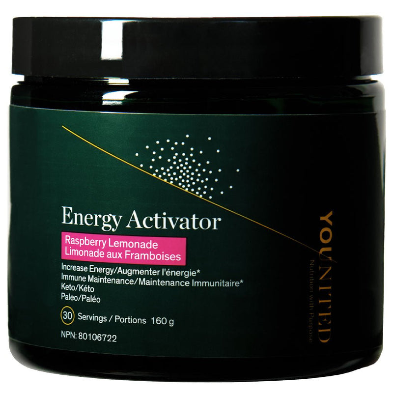 Younited Energy Activator, 30 Servings Raspberry Lemonade - SupplementSource.ca