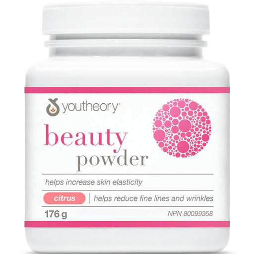 Youtheory Beauty Powder, 176g Citrus - SupplementSource.ca