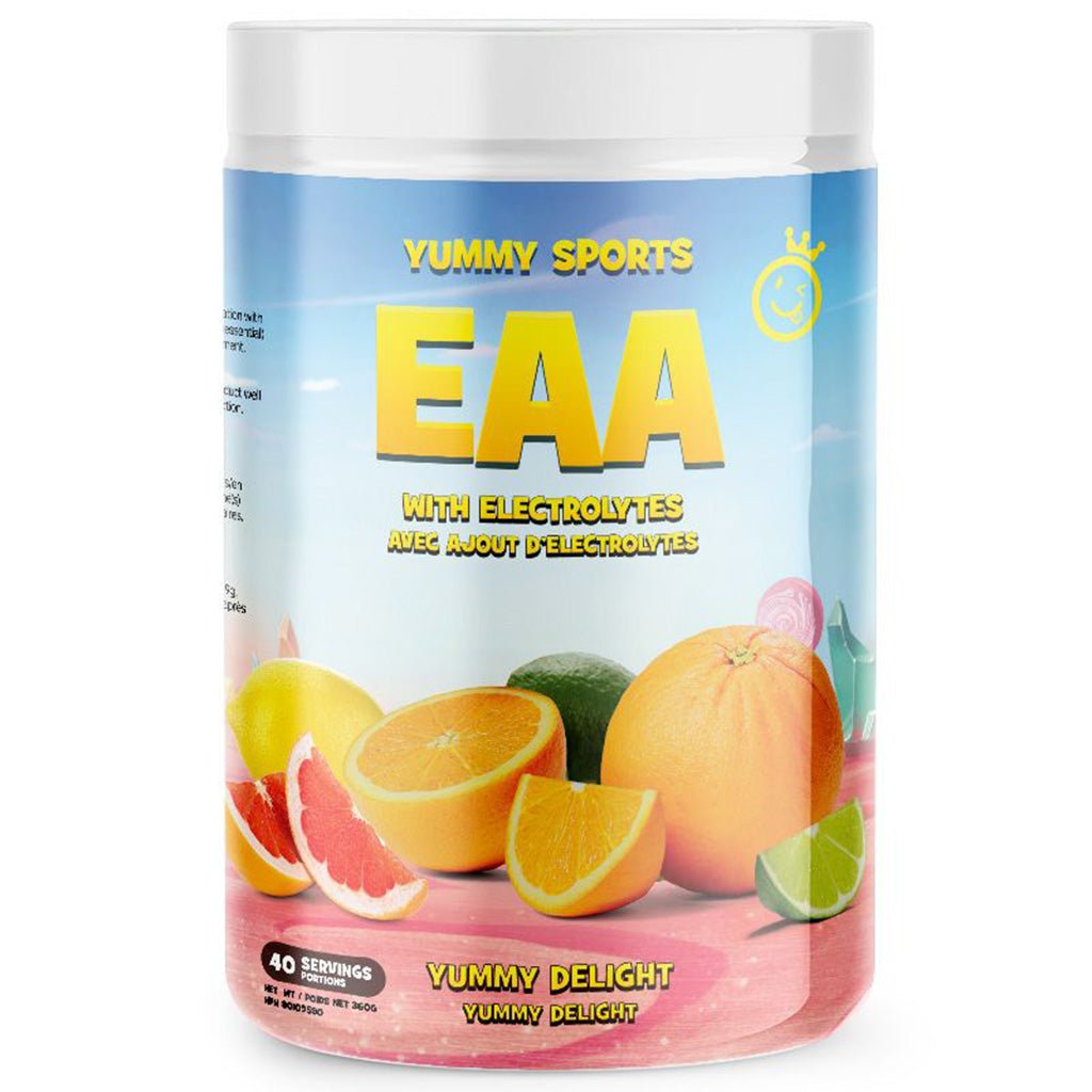 Yummy Sports EAA with Electrolytes 40 Servings Yummy  Delight - SupplementSource.ca