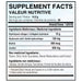 Yummy Sports Marine Collagen 30 Servings, Nutrition Panel - Supplementsource.ca