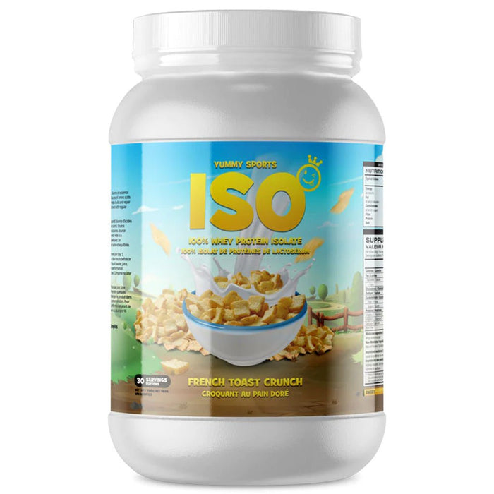 Yummy Sports ISO, 2lb French Toast Crunch - SupplementSource.ca