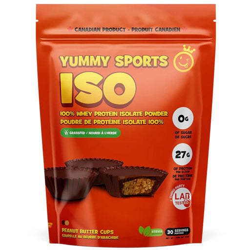Yummy Sports ISO, 30 Servings Peanut Butter Cups - SupplementSource.ca