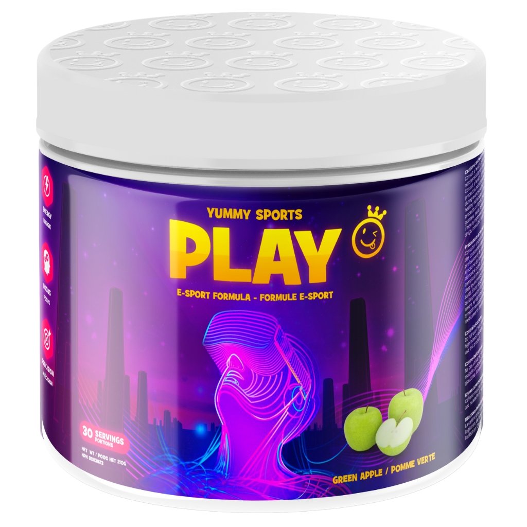 Yummy Sports Play Green Apple Supplementsource.ca