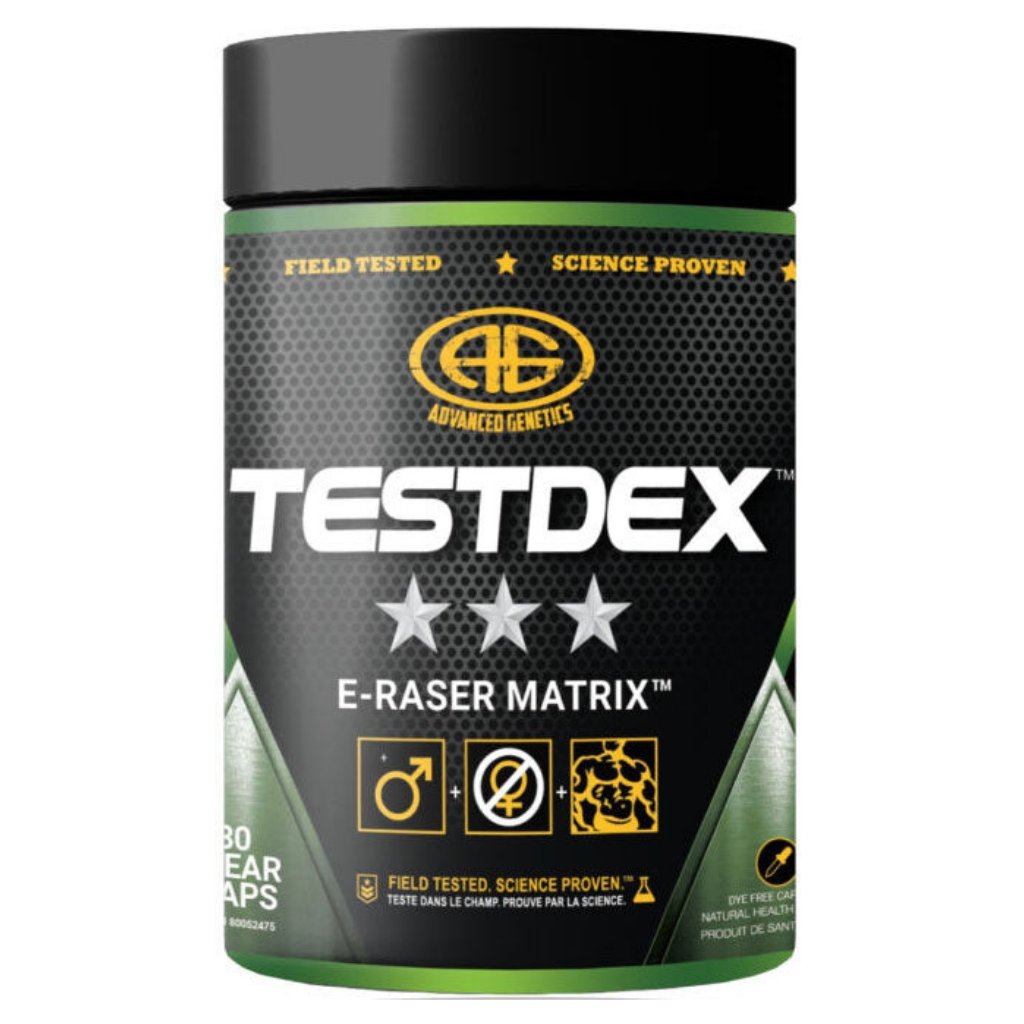 Advanced Genetics TESTDEX (Anti-Estrogen), 30 Caps — SupplementSource.ca
