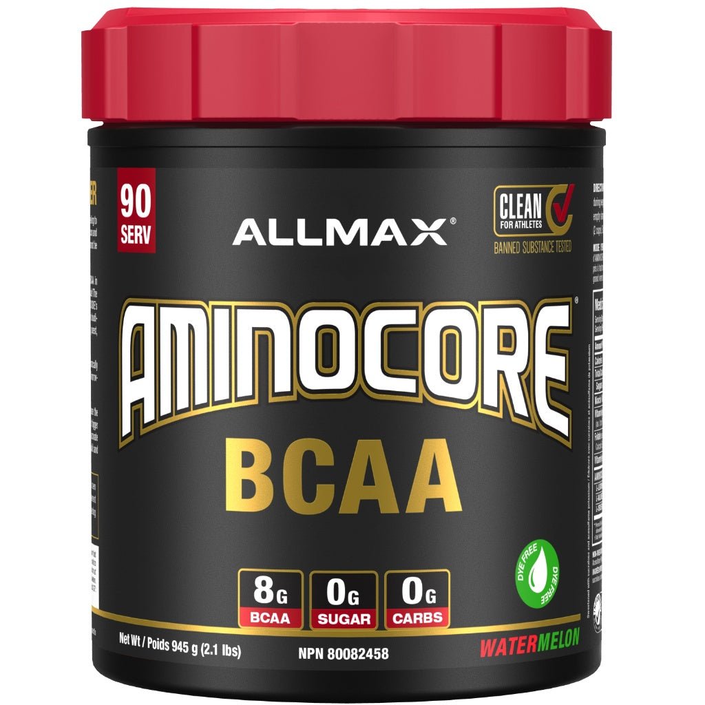 Allmax Aminocore BCAA 90 Servings Watermemlon -  SupplementSource.ca