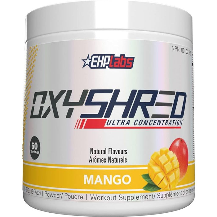 EHPLabs OxyShred 60 Servings Mango - SupplementSource.ca