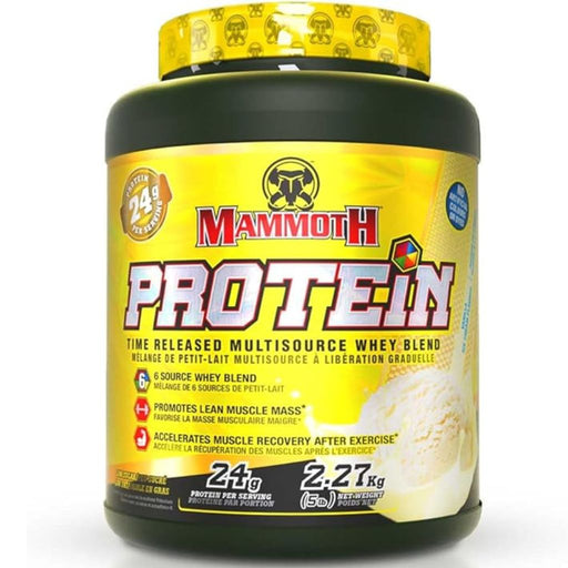 Mammoth Protein, 5lb Vanilla Ice Creamv- SupplementSource.ca