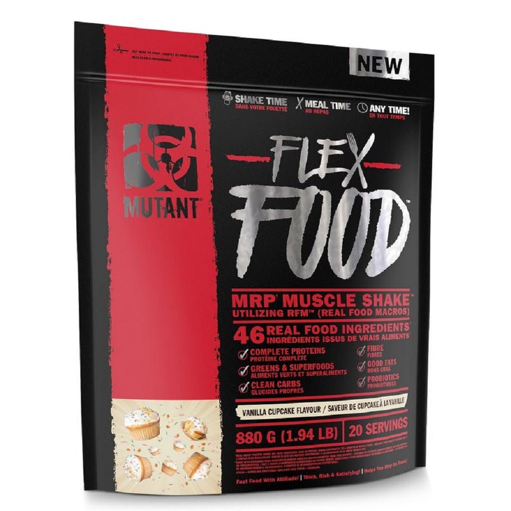 Mutant Flex Food 1.94lbs Vanilla Cupcake - SupplementSource.ca