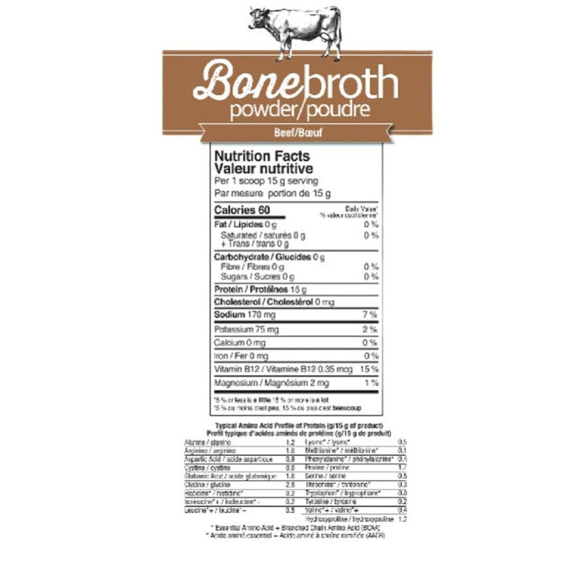 Prarie Naturals bone broth - SupplementSource.ca